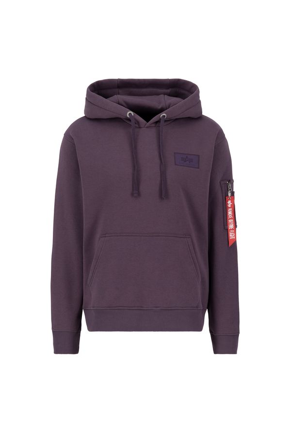 ALPHA INDUSTRIES ALPHA INDUSTRIES Sweater majica  ljubičasta / crna