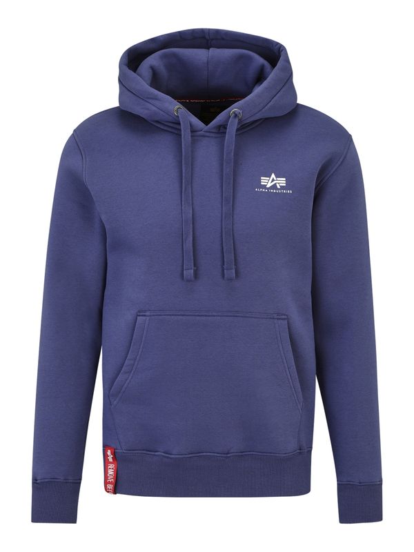 ALPHA INDUSTRIES ALPHA INDUSTRIES Sweater majica  ljubičasto plava