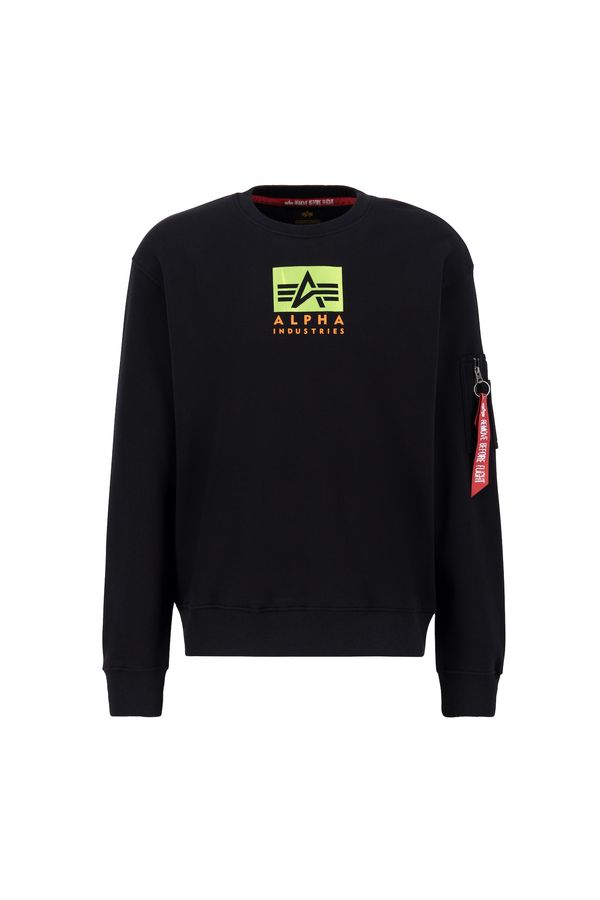 ALPHA INDUSTRIES ALPHA INDUSTRIES Sweater majica  miks boja / crna