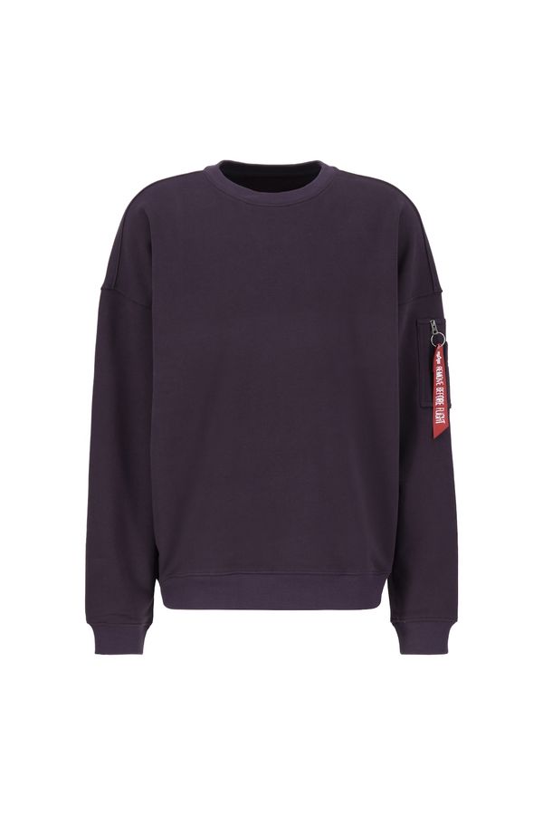 ALPHA INDUSTRIES ALPHA INDUSTRIES Sweater majica  patlidžan