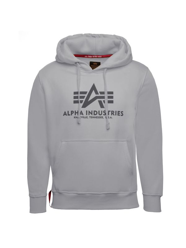 ALPHA INDUSTRIES ALPHA INDUSTRIES Sweater majica  siva / antracit siva