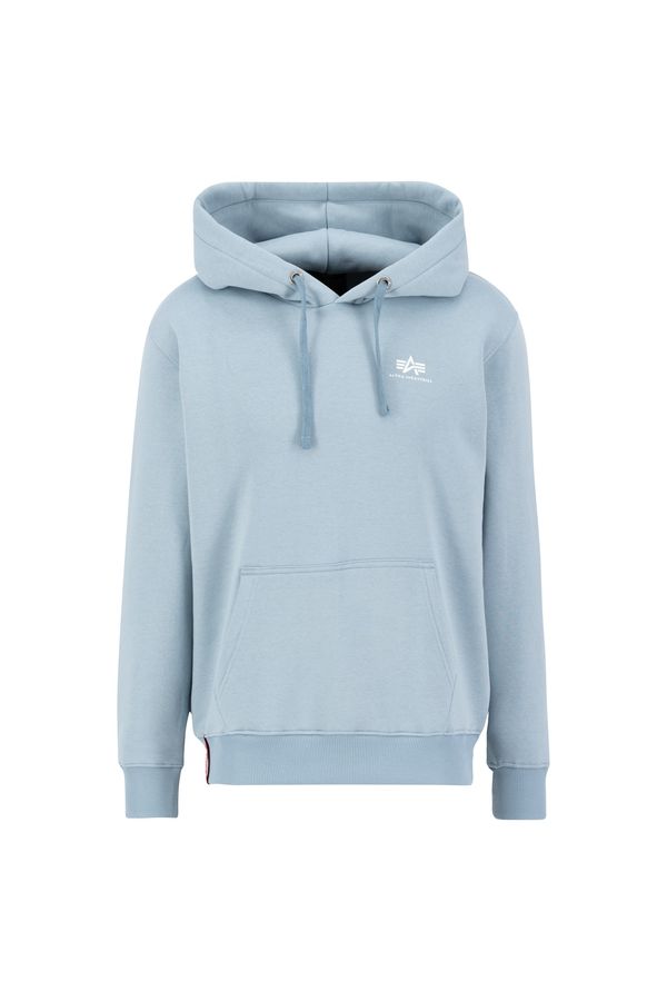 ALPHA INDUSTRIES ALPHA INDUSTRIES Sweater majica  sivkasto plava / bijela
