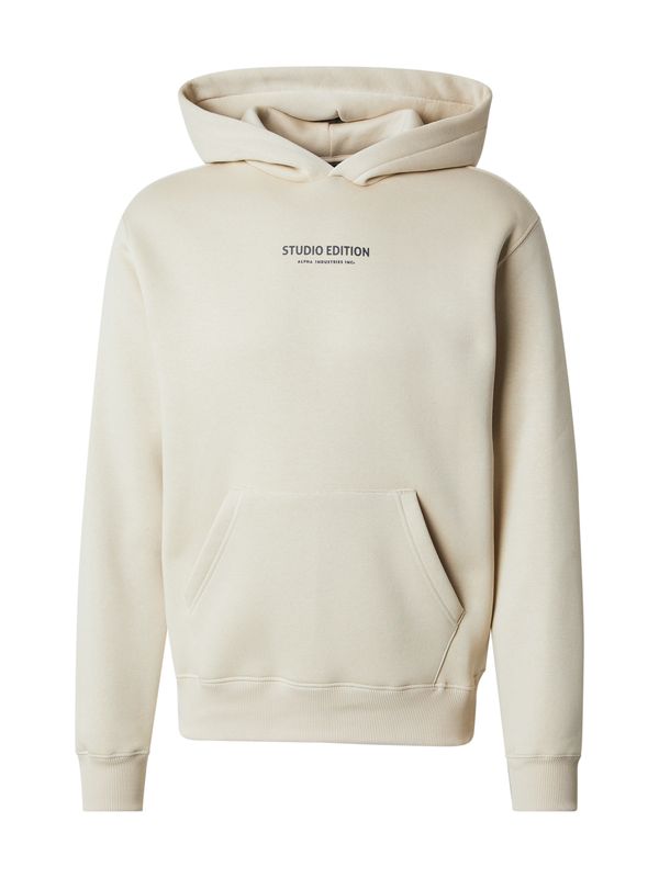 ALPHA INDUSTRIES ALPHA INDUSTRIES Sweater majica 'Studio Edition'  svijetloljubičasta / crna / prljavo bijela