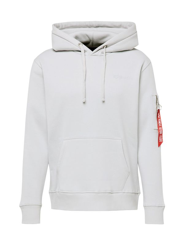 ALPHA INDUSTRIES ALPHA INDUSTRIES Sweater majica  svijetlosiva