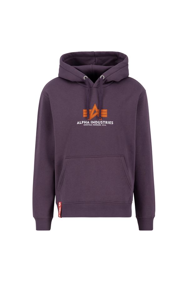 ALPHA INDUSTRIES ALPHA INDUSTRIES Sweater majica  tamno ljubičasta