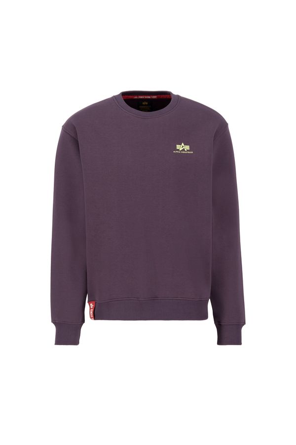 ALPHA INDUSTRIES ALPHA INDUSTRIES Sweater majica  žuta / šljiva