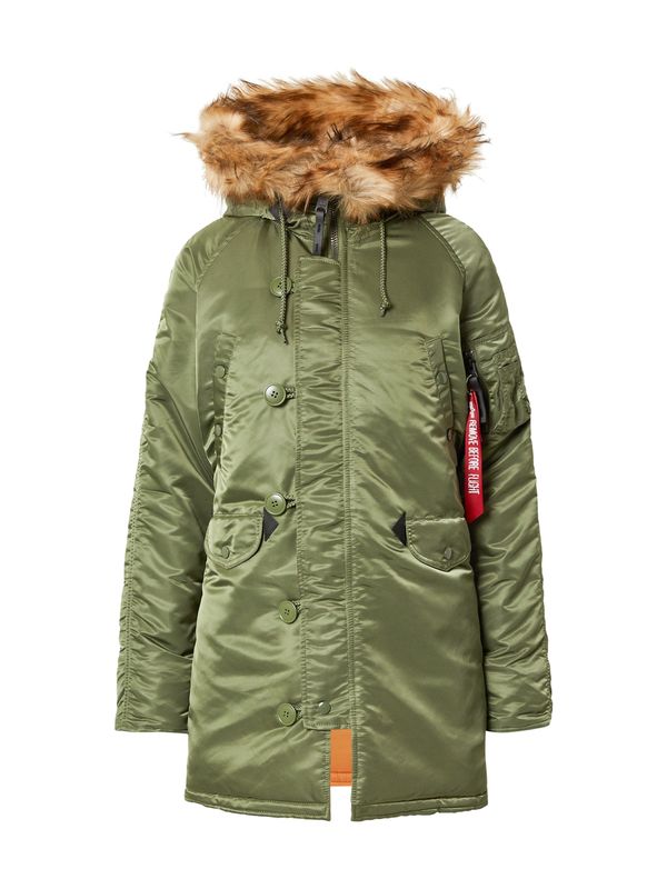 ALPHA INDUSTRIES ALPHA INDUSTRIES Zimska jakna  kaki
