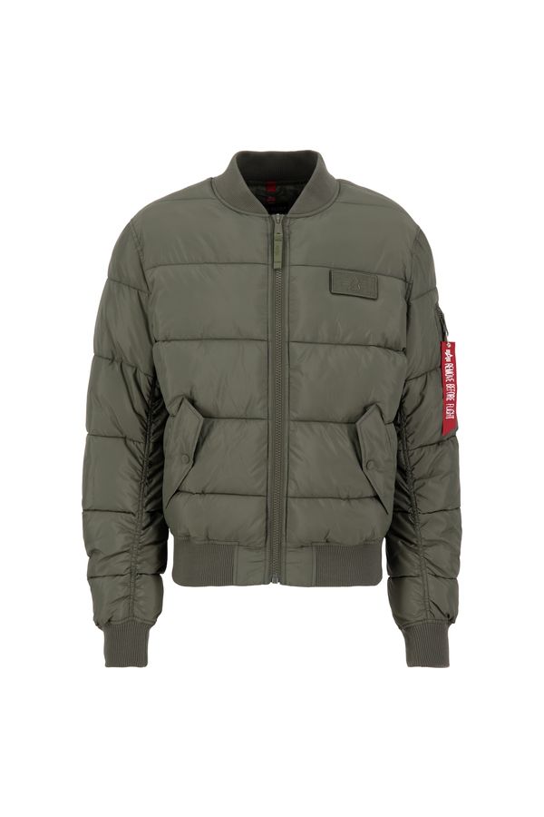 ALPHA INDUSTRIES ALPHA INDUSTRIES Zimska jakna  maslinasta / narančasta / crvena / crna / bijela