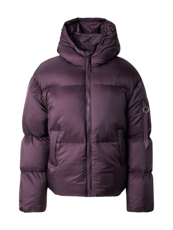 ALPHA INDUSTRIES ALPHA INDUSTRIES Zimska jakna  patlidžan