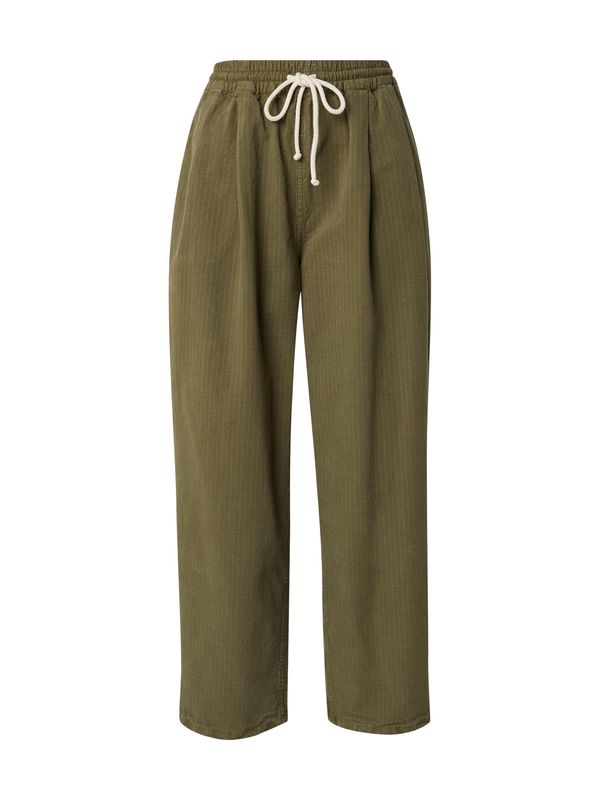AMERICAN VINTAGE AMERICAN VINTAGE Hlače s naborima  kaki