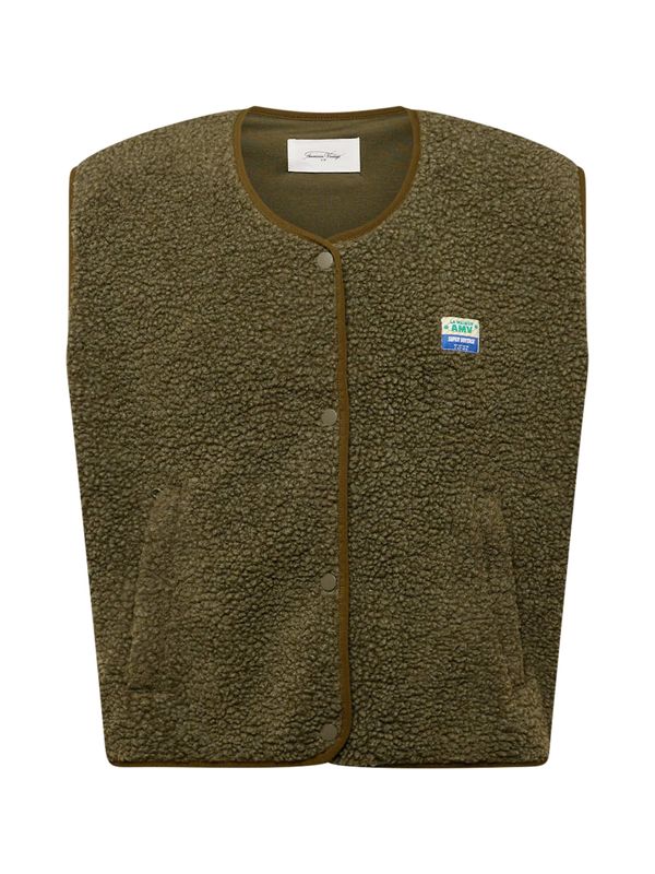 AMERICAN VINTAGE AMERICAN VINTAGE Prsluk 'HOKTOWN'  maslinasta