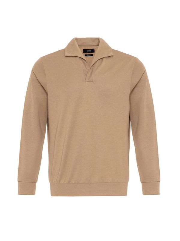 Antioch Antioch Sweater majica  boja devine dlake (camel) / svijetlosmeđa