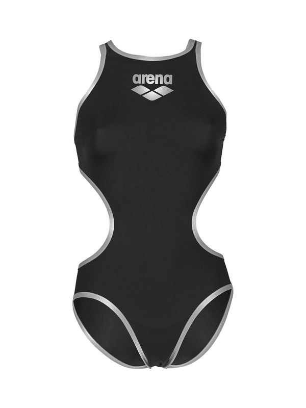 ARENA ARENA Sportski kupaći kostim 'ONE BIGLOGO'  srebrno siva / crna