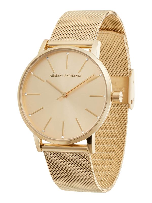 ARMANI EXCHANGE ARMANI EXCHANGE Analogni sat  zlatna