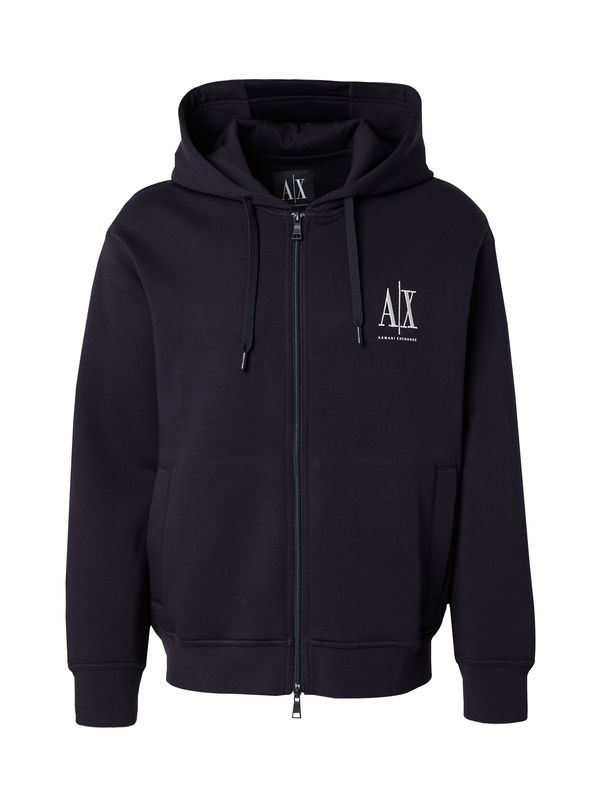 ARMANI EXCHANGE ARMANI EXCHANGE Gornji dio trenirke  morsko plava / bijela