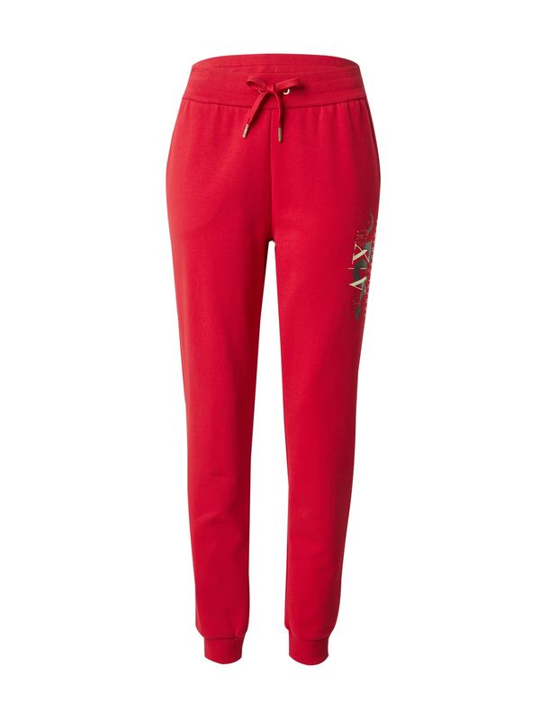 ARMANI EXCHANGE ARMANI EXCHANGE Hlače  crvena / crna / bijela
