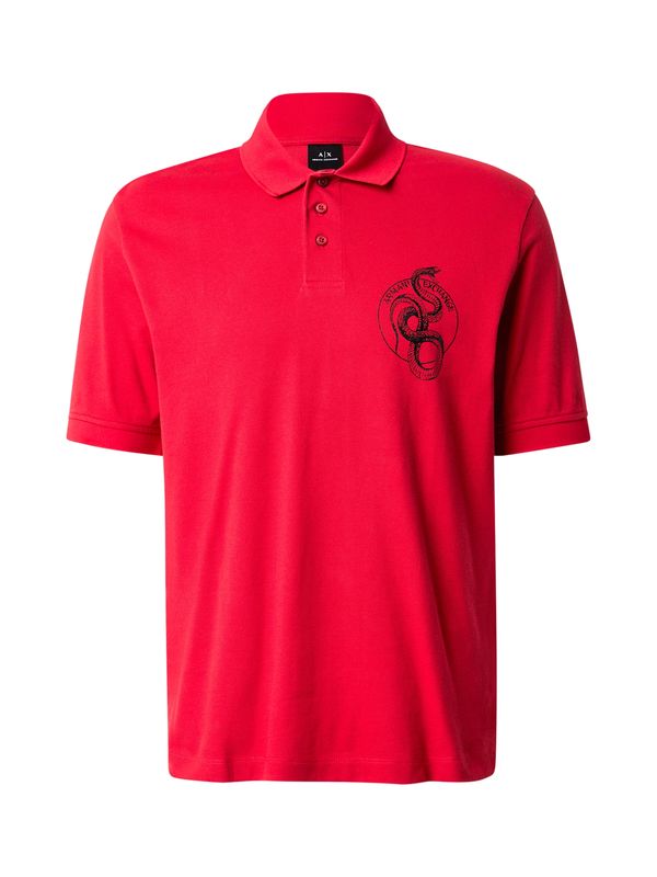 ARMANI EXCHANGE ARMANI EXCHANGE Majica  crvena / crna