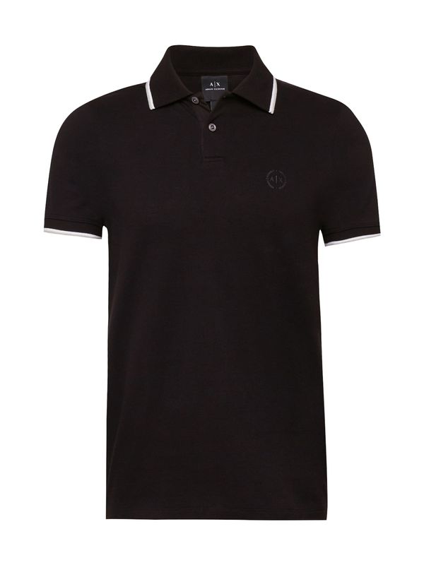 ARMANI EXCHANGE ARMANI EXCHANGE Majica  siva / crna / bijela