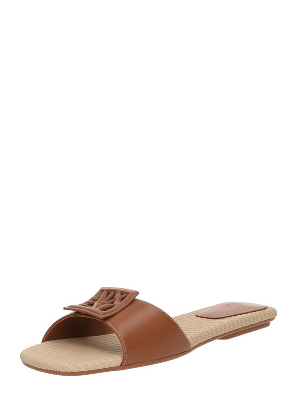 ARMANI EXCHANGE ARMANI EXCHANGE Natikače s potpeticom  boja devine dlake (camel)