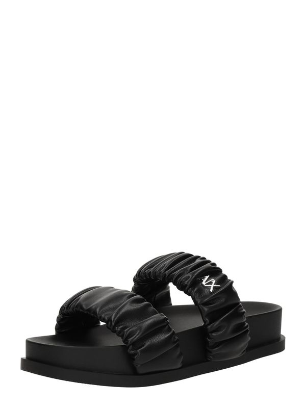 ARMANI EXCHANGE ARMANI EXCHANGE Natikače s potpeticom  crna