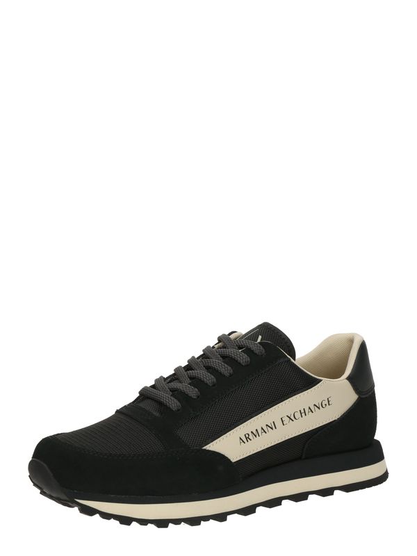 ARMANI EXCHANGE ARMANI EXCHANGE Niske tenisice  boja slonovače / crna