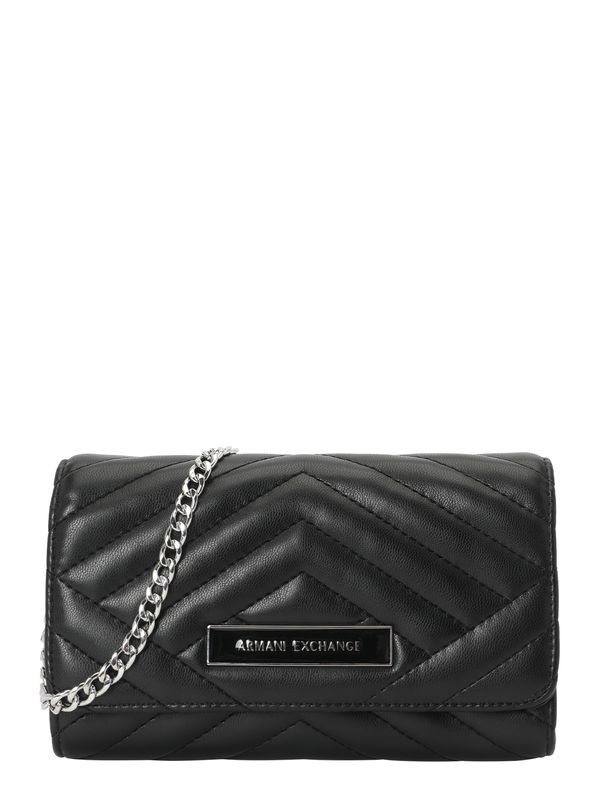 ARMANI EXCHANGE ARMANI EXCHANGE Pismo torbica  crna / srebro