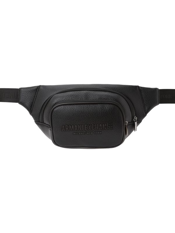ARMANI EXCHANGE ARMANI EXCHANGE Pojasna torbica 'MIAMI'  crna