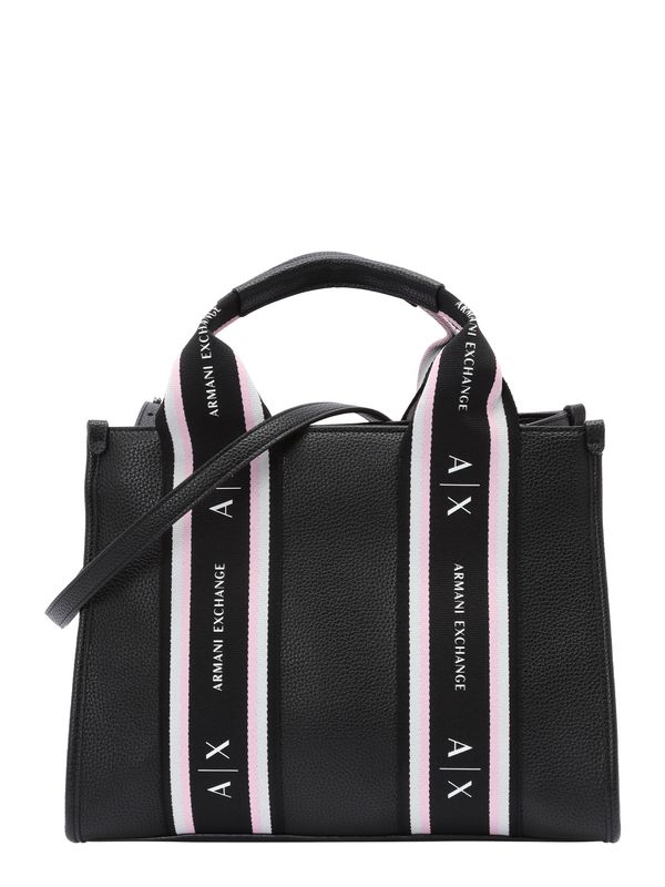 ARMANI EXCHANGE ARMANI EXCHANGE Ručna torbica 'MAGGIE'  rosé / crna / bijela