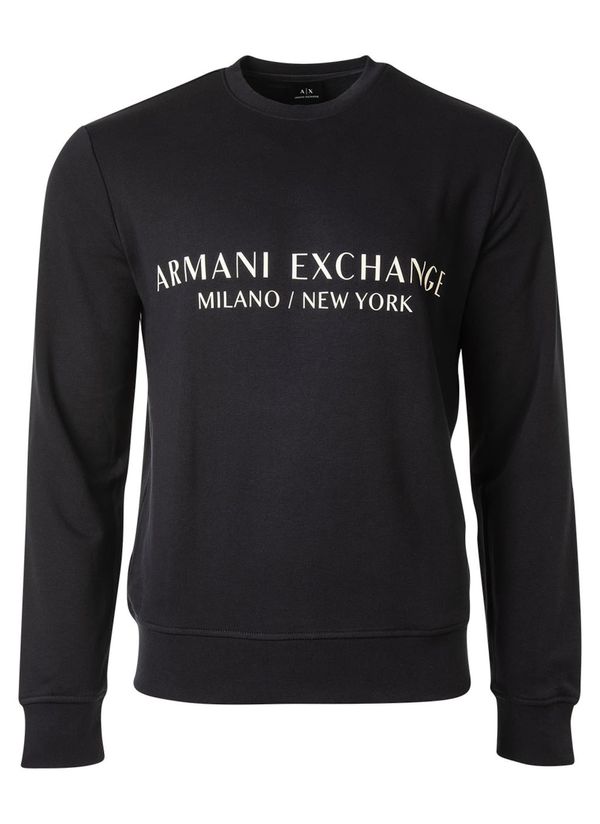 ARMANI EXCHANGE ARMANI EXCHANGE Sweater majica  tamno plava