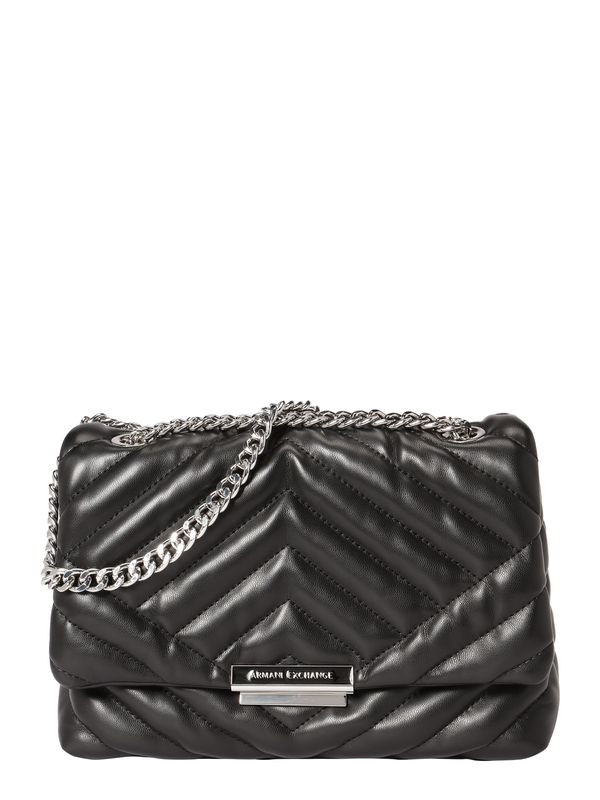 ARMANI EXCHANGE ARMANI EXCHANGE Torba preko ramena  crna / srebro