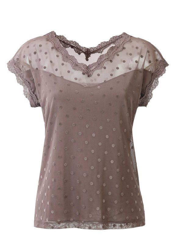 Ashley Brooke by heine Ashley Brooke by heine Majica  taupe siva
