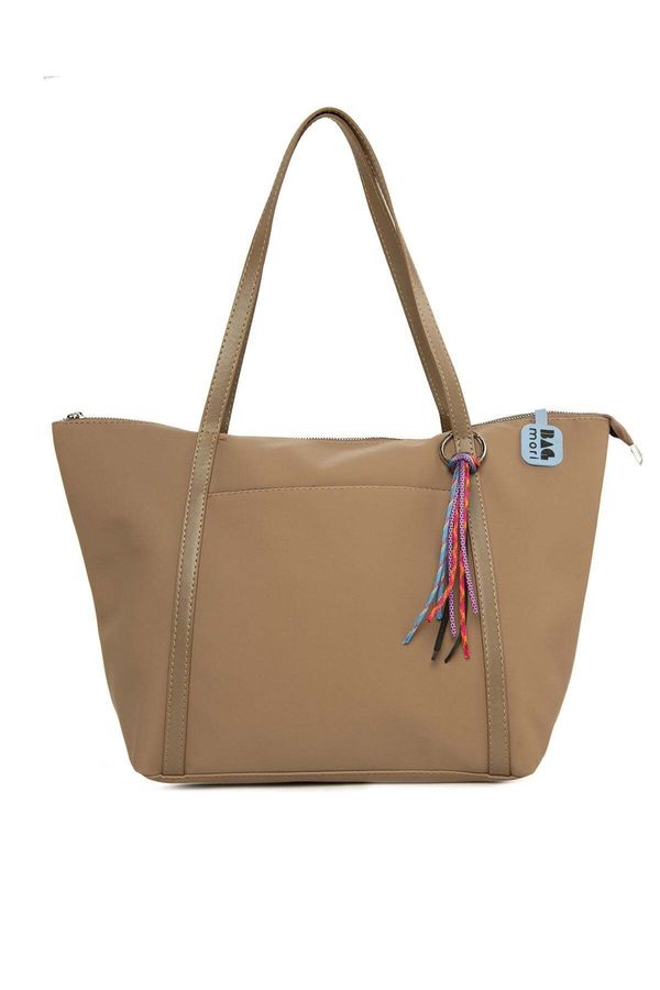 Bagmori Bagmori Shopper torba  tamno bež