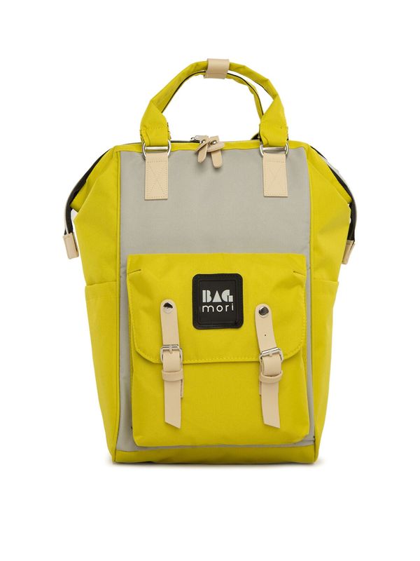 BagMori BagMori Torba za pelene  bež / žuta / siva / crna / bijela
