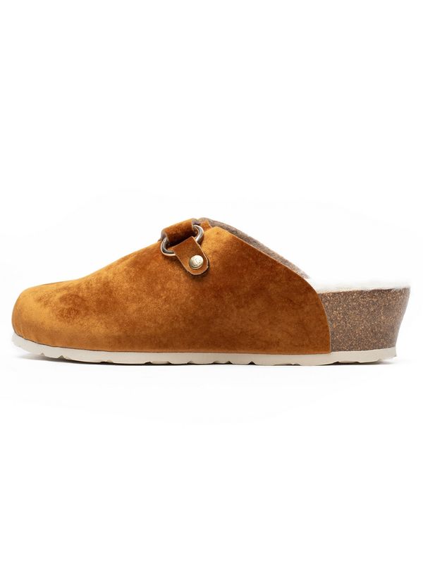 Bayton Bayton Natikače s potpeticom 'Edimbourg'  boja devine dlake (camel)
