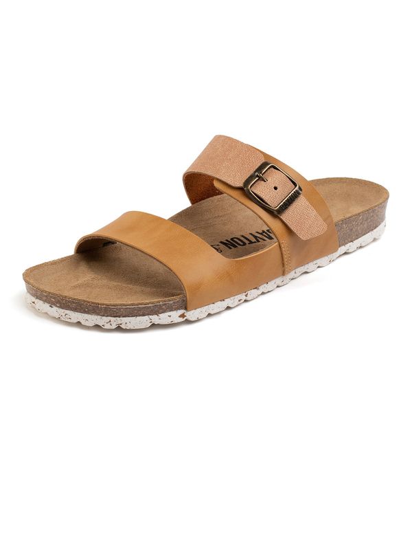 Bayton Bayton Natikače s potpeticom 'Guirec'  boja devine dlake (camel)