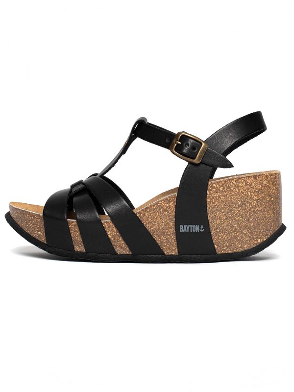 Bayton Bayton Sandale 'Lanzarote'  crna