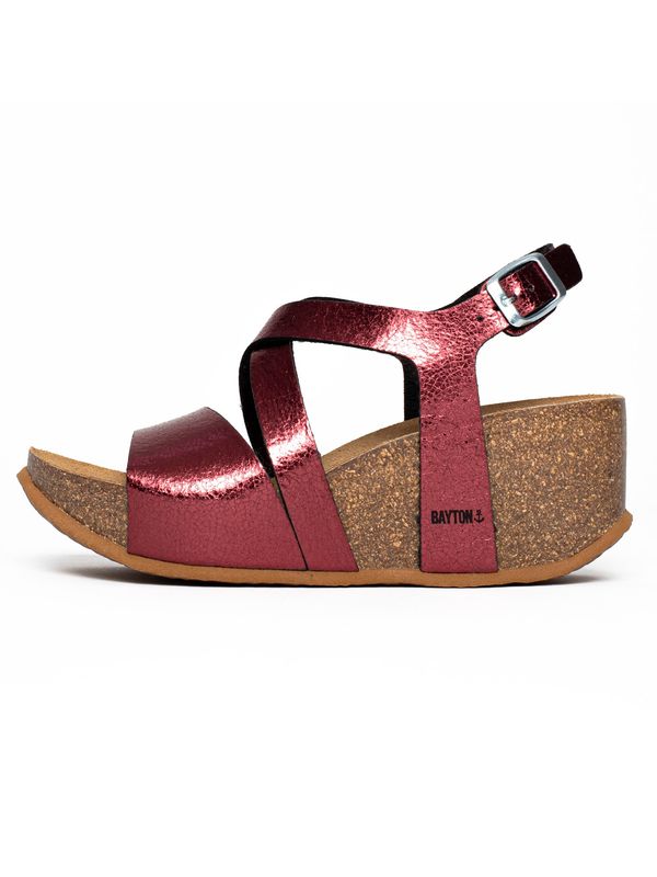 Bayton Bayton Sandale 'Malaga'  bordo