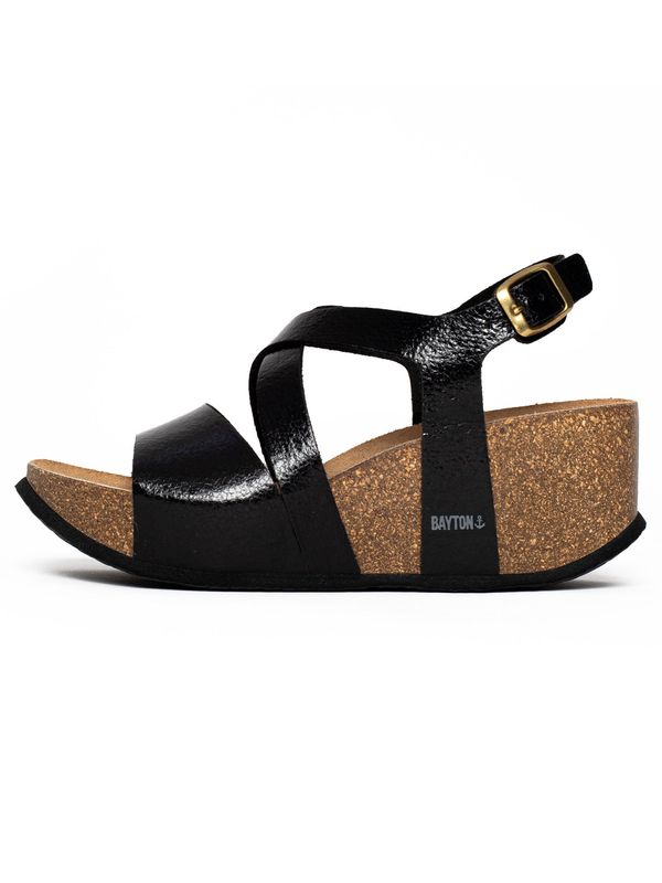 Bayton Bayton Sandale 'Malaga'  smeđa / crna
