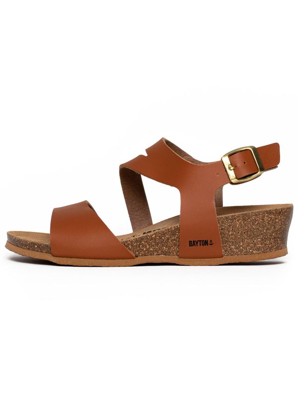 Bayton Bayton Sandale s remenčićima 'Reus'  boja devine dlake (camel) / zlatna