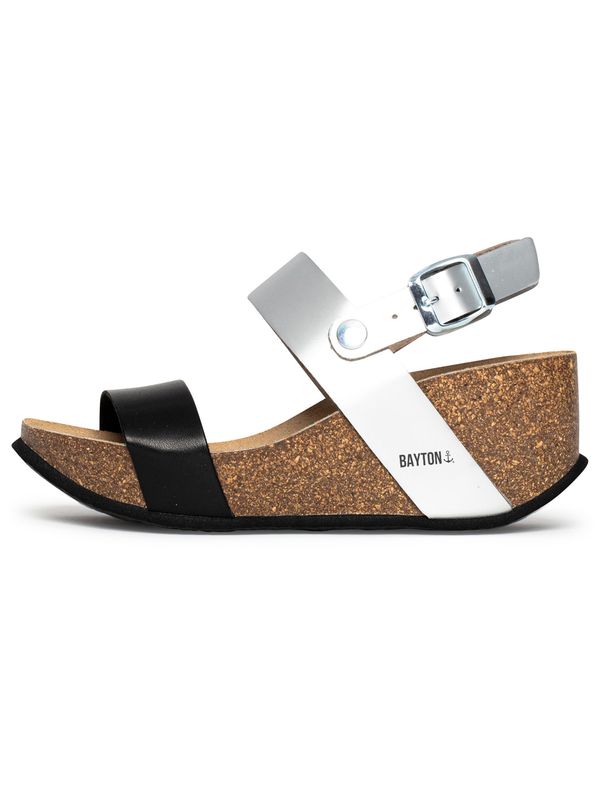 Bayton Bayton Sandale 'Selene'  crna / srebro