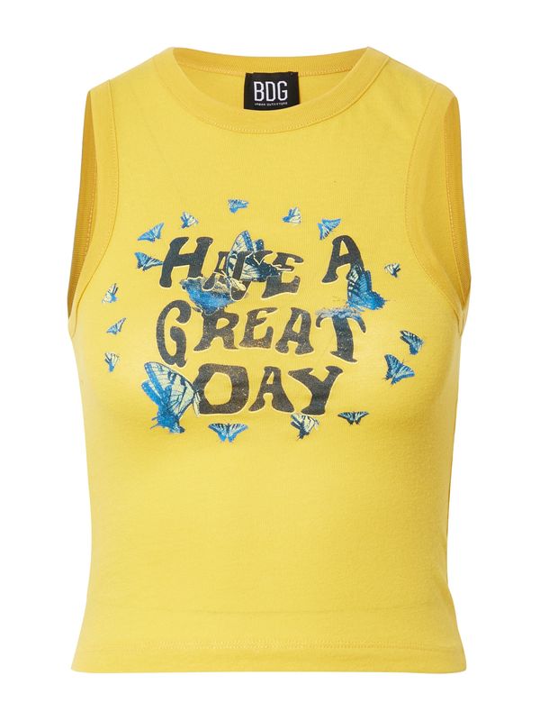 BDG Urban Outfitters BDG Urban Outfitters Top  bež / plava / žuta / crna