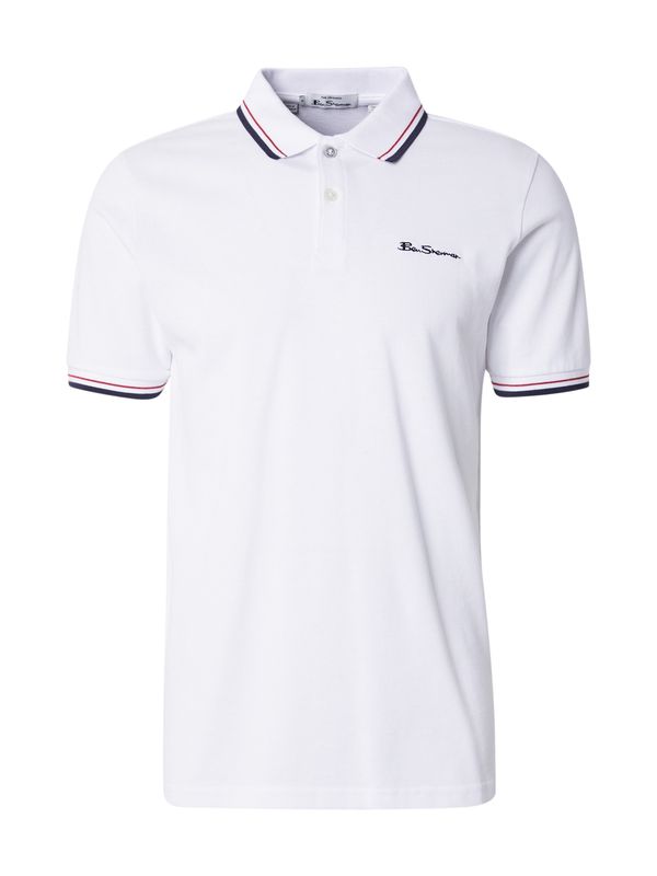 Ben Sherman Ben Sherman Majica  morsko plava / crvena / bijela