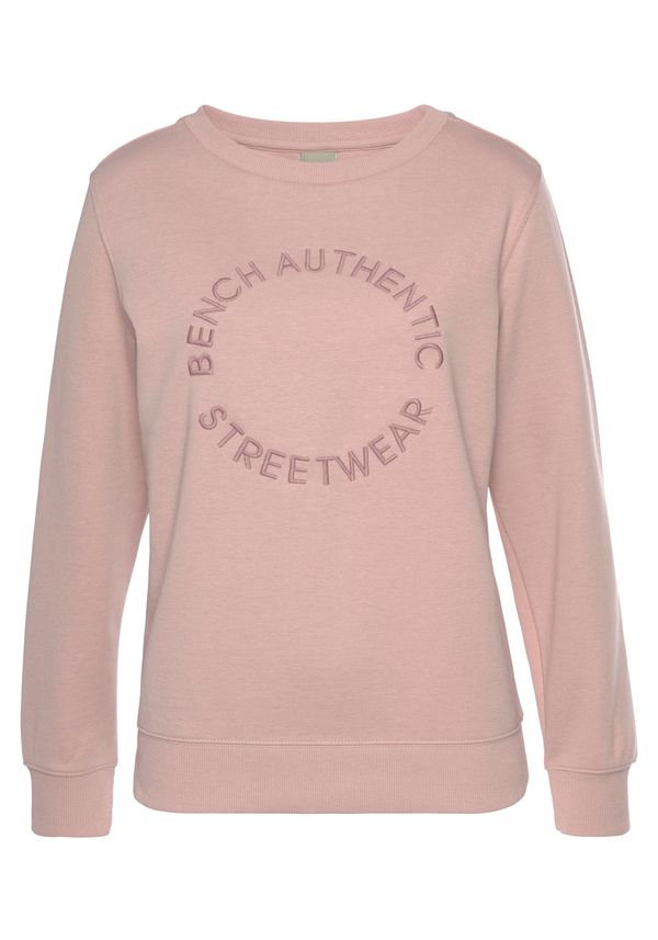 BENCH BENCH Sweater majica  sivkasto ljubičasta (mauve) / prljavo roza