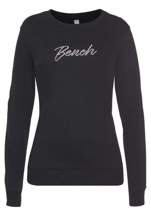 BENCH BENCH Sweater majica  svijetlosiva / crna