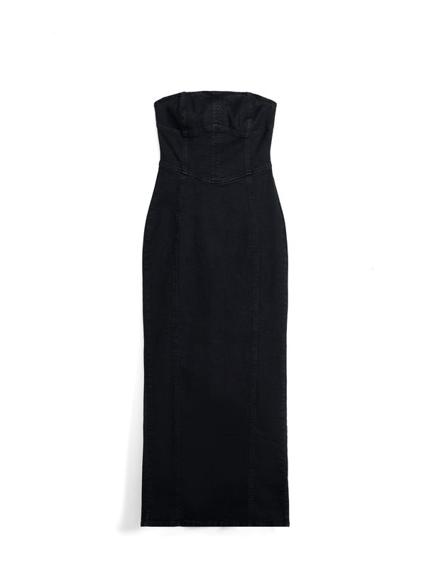 Bershka Bershka Haljina  crni traper