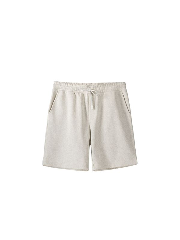 Bershka Bershka Hlače  bež siva / bijela
