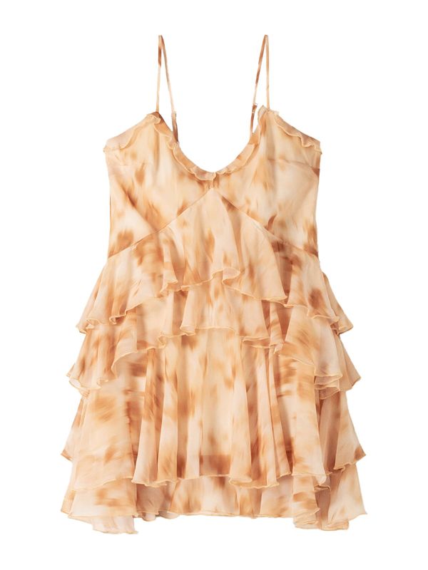 Bershka Bershka Ljetna haljina  bež / boja devine dlake (camel)