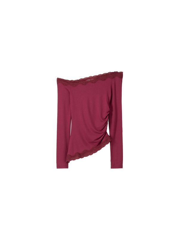Bershka Bershka Majica  šljiva