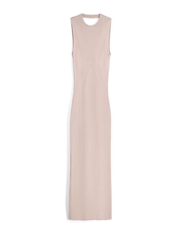 Bershka Bershka Pletena haljina  nude