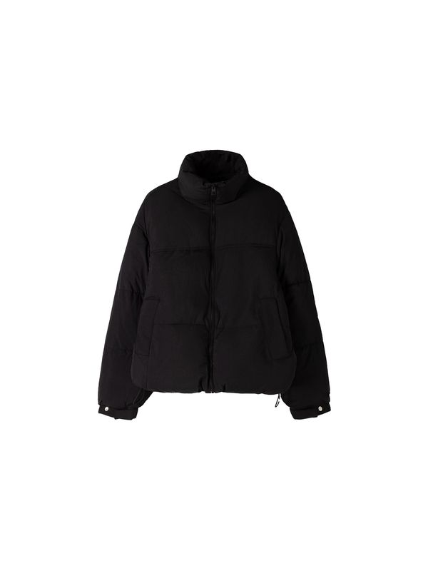 Bershka Bershka Prijelazna jakna  crna